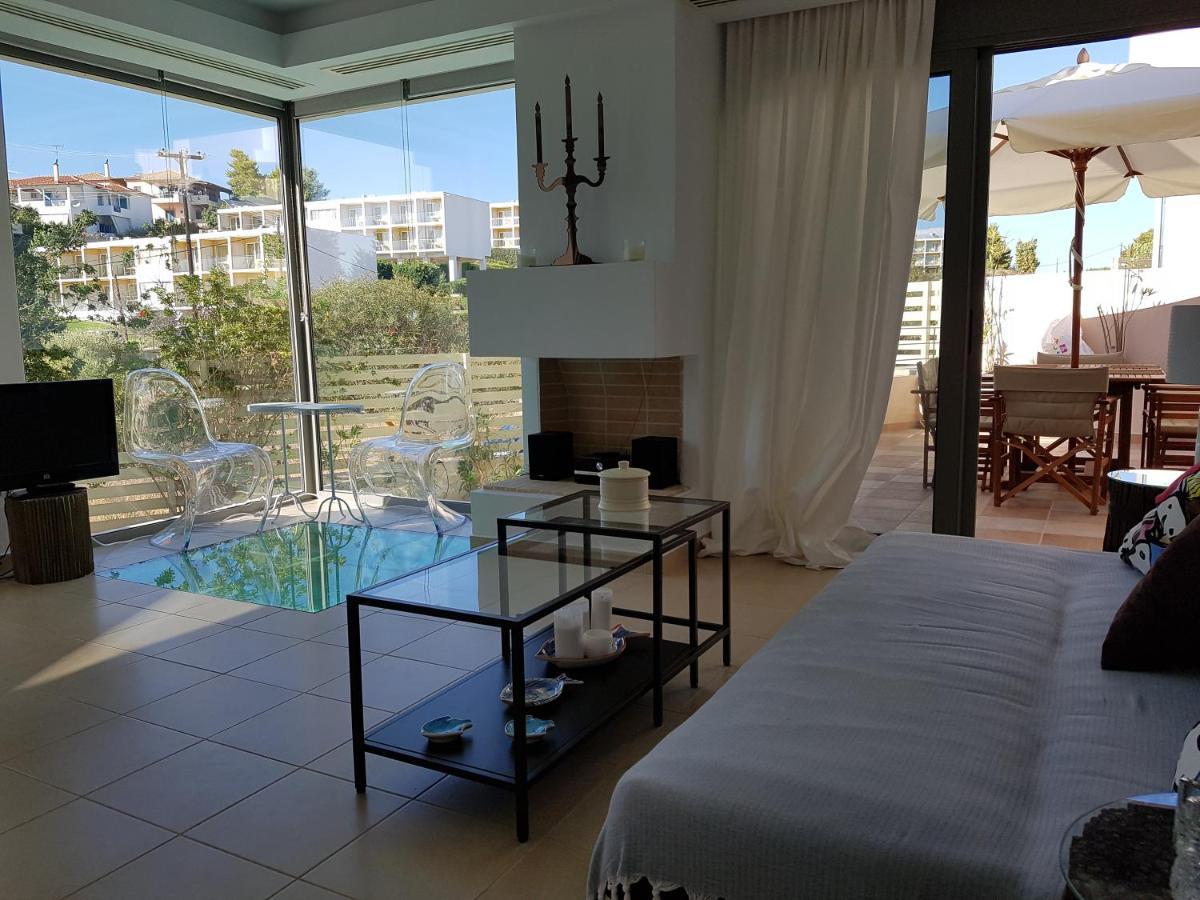 Rvg Rania House With Pool Apartman Pórto Héli Kültér fotó