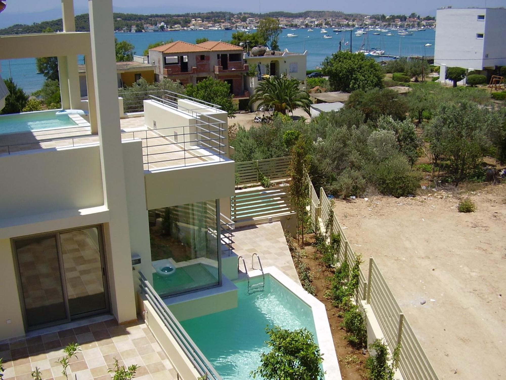 Rvg Rania House With Pool Apartman Pórto Héli Kültér fotó