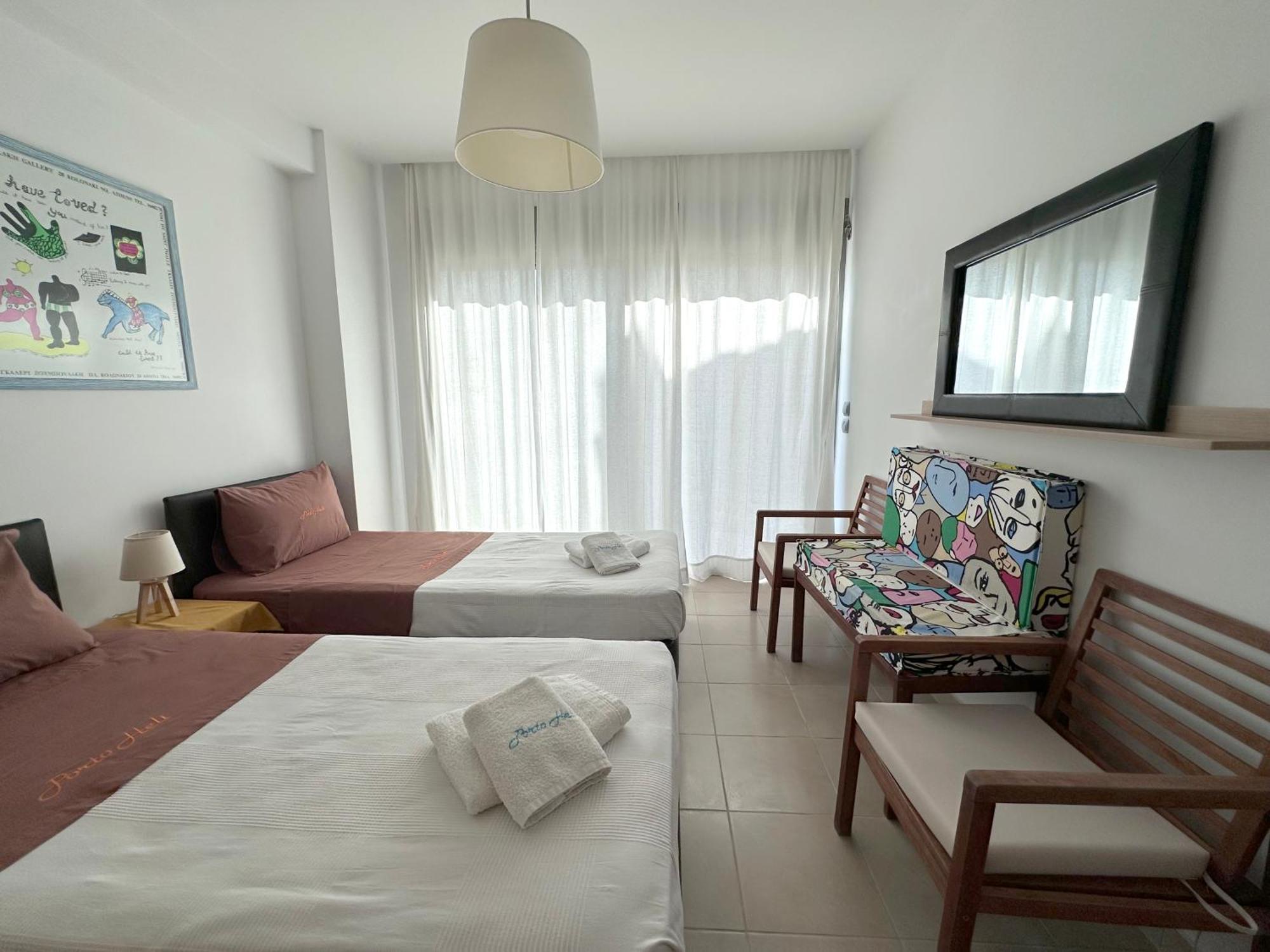 Rvg Rania House With Pool Apartman Pórto Héli Kültér fotó