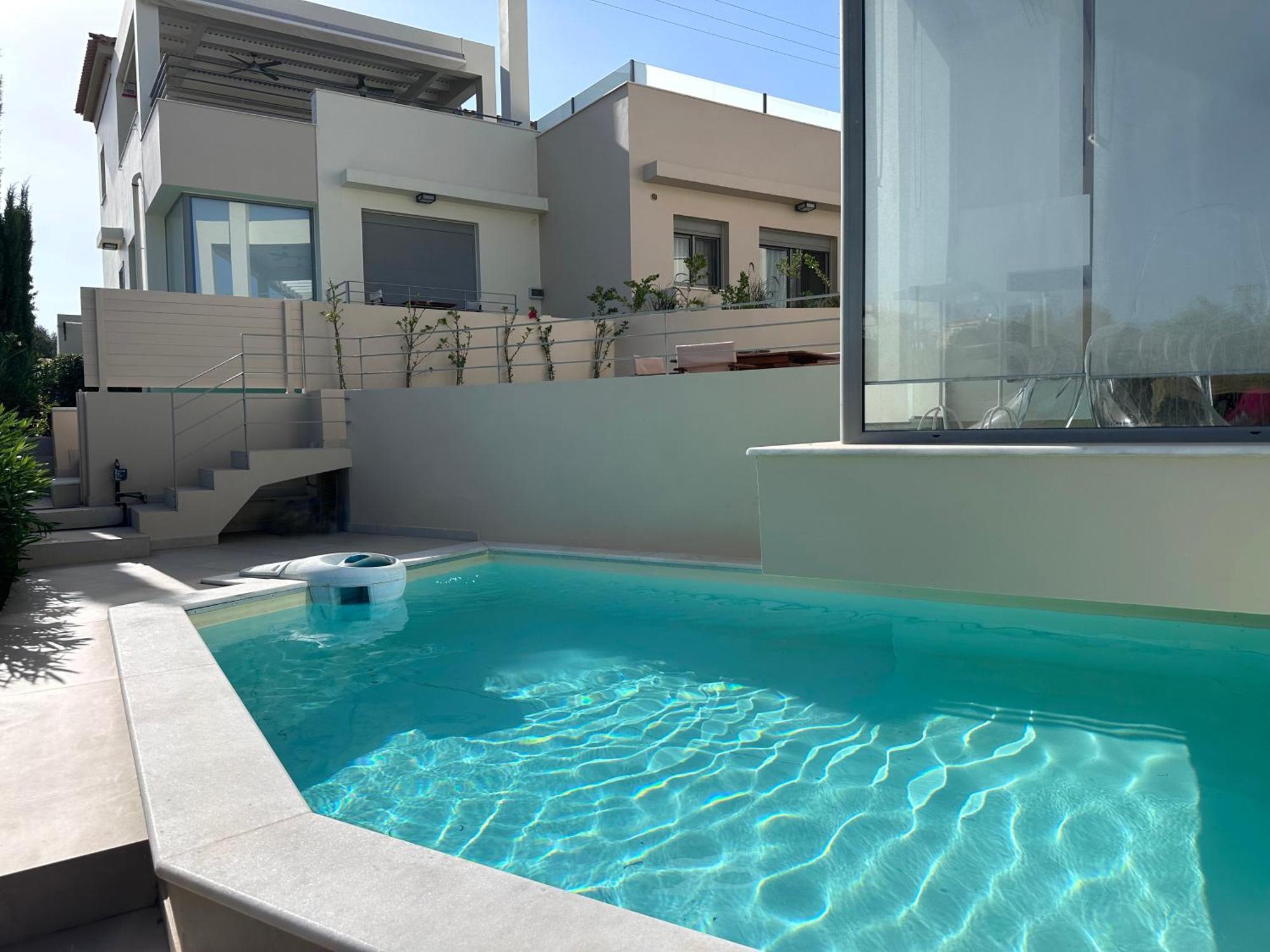 Rvg Rania House With Pool Apartman Pórto Héli Kültér fotó