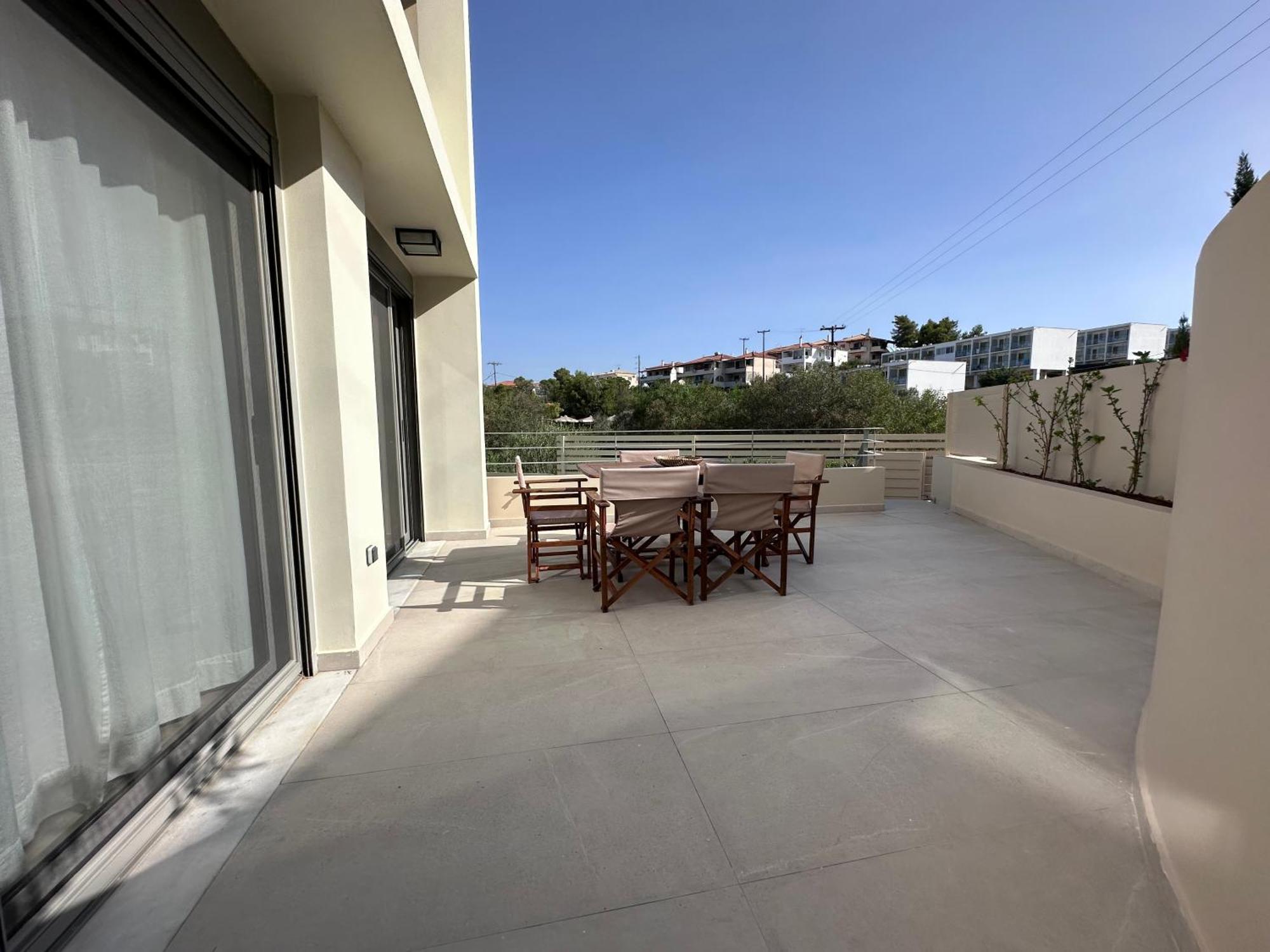 Rvg Rania House With Pool Apartman Pórto Héli Kültér fotó