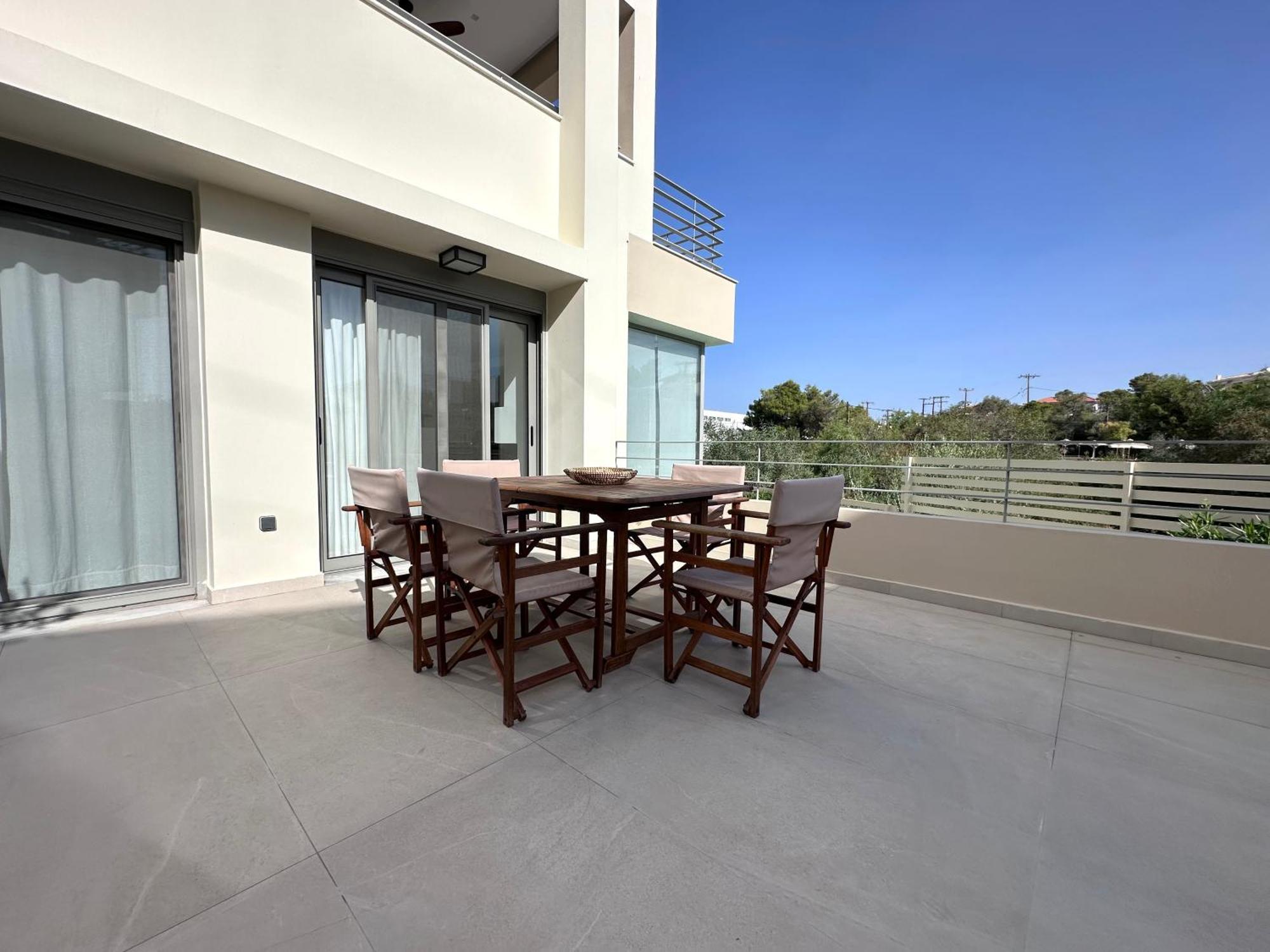 Rvg Rania House With Pool Apartman Pórto Héli Kültér fotó