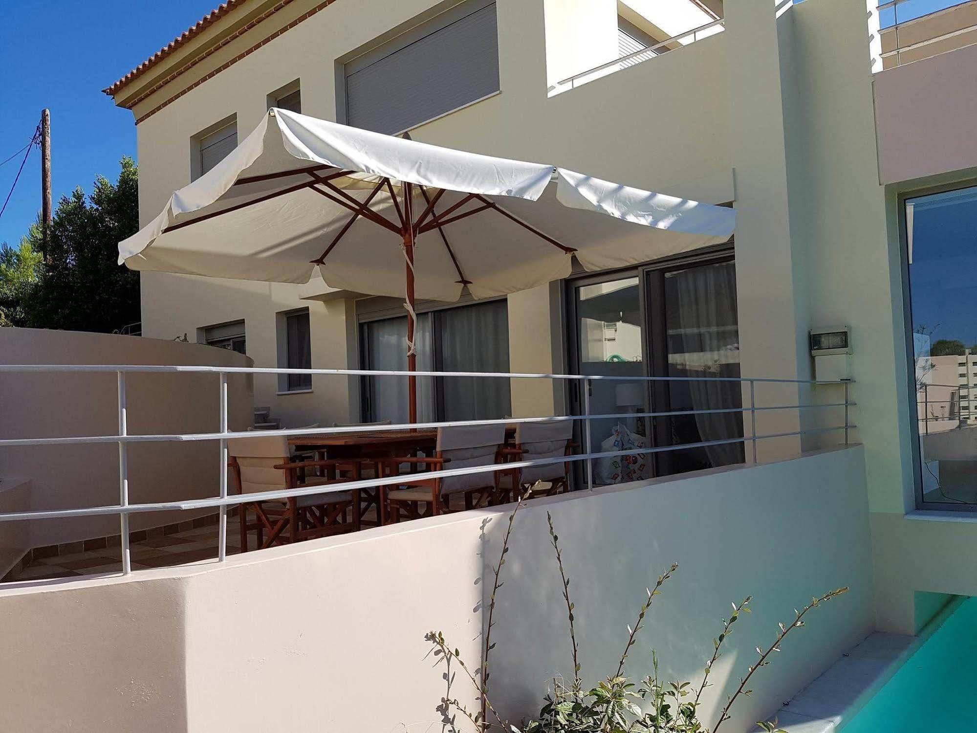 Rvg Rania House With Pool Apartman Pórto Héli Kültér fotó